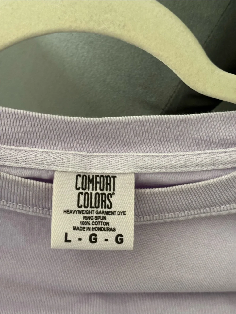 Comfort Colors Lavender Tee with Playful Globe Character and Daisy